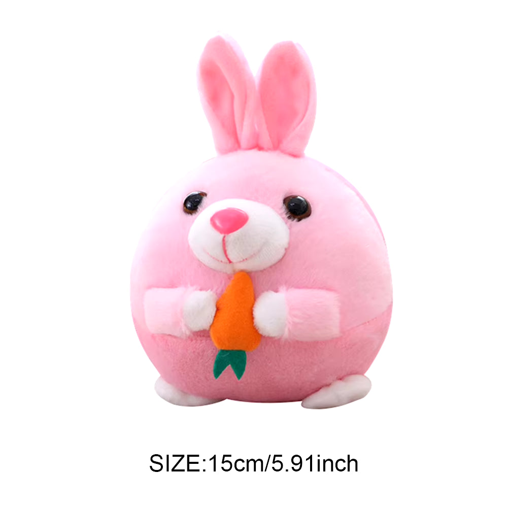 Singing Animal Plush Toy Electric Interactive Toy Bite Resistant Music Vibration Bouncing Ball Animated Pig Doll Toys for Pets