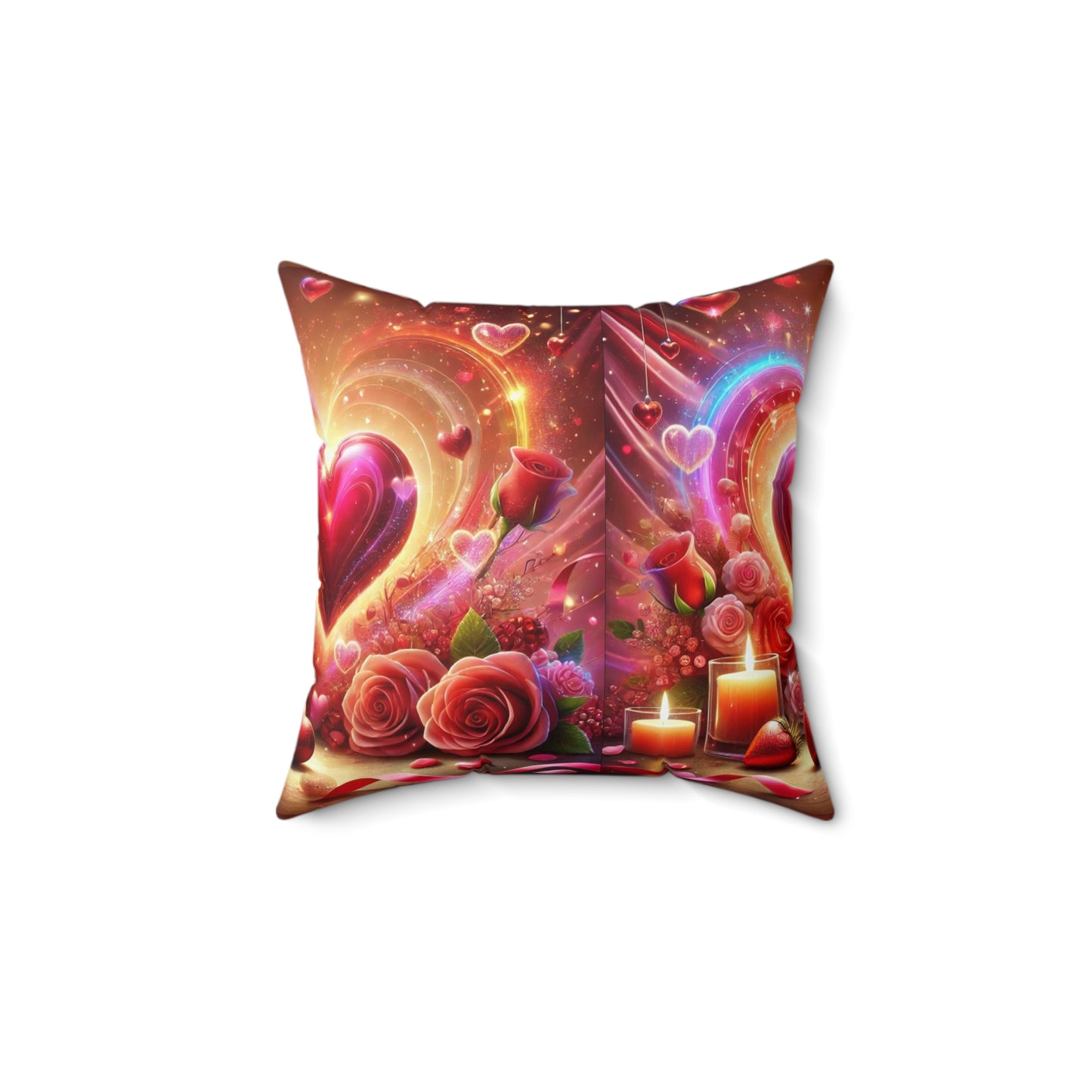 Spun Polyester Square Pillow