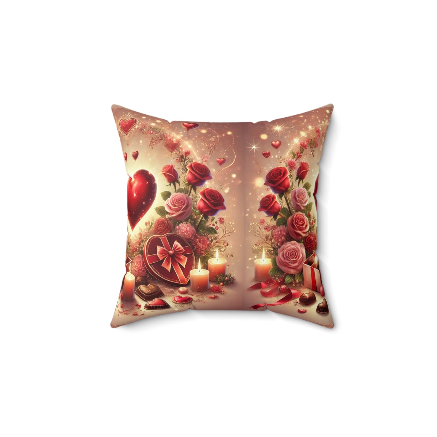 Spun Polyester Square Pillow